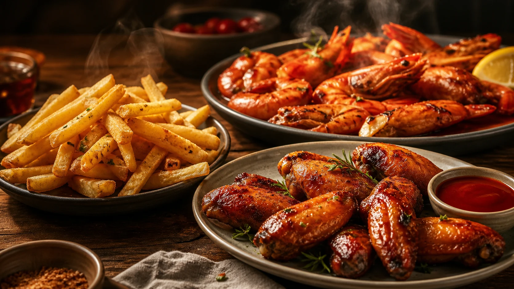 Air Fry Food Scene